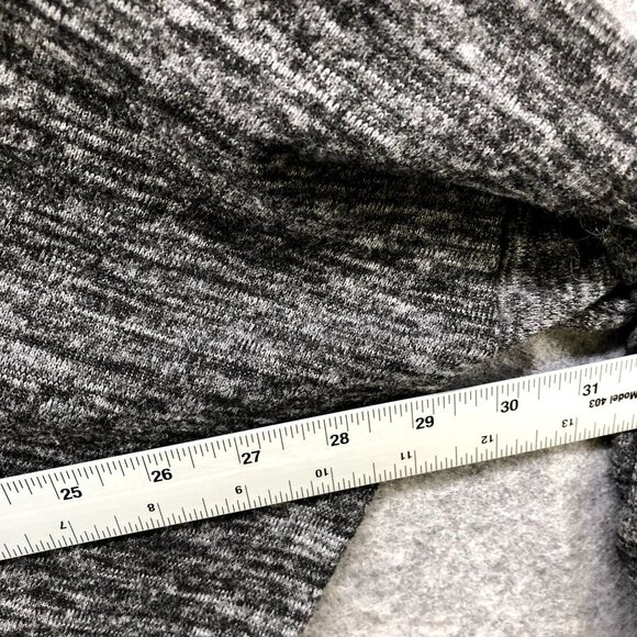 Another Story Oversized Cardigan Sweater Womens M Gray Heather Dolman Open - Picture 8 of 9